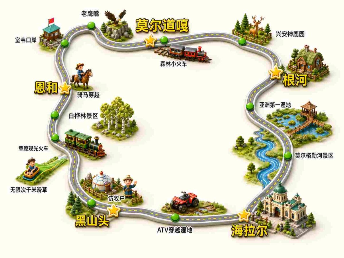 行程地图